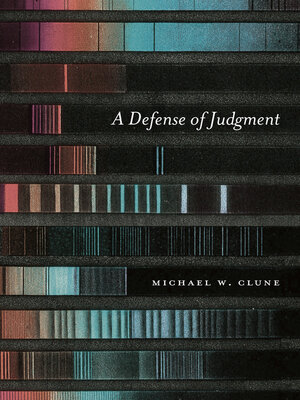 cover image of A Defense of Judgment
